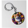 Round Keyring  - GIN(35)