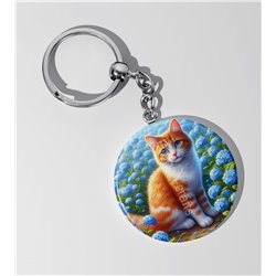 Round Keyring  - GIN(36)