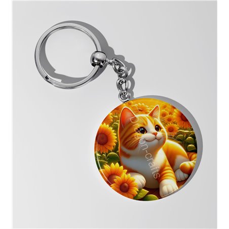 Round Keyring  - GIN(4)
