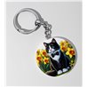 Round Keyring  - TUX(1)