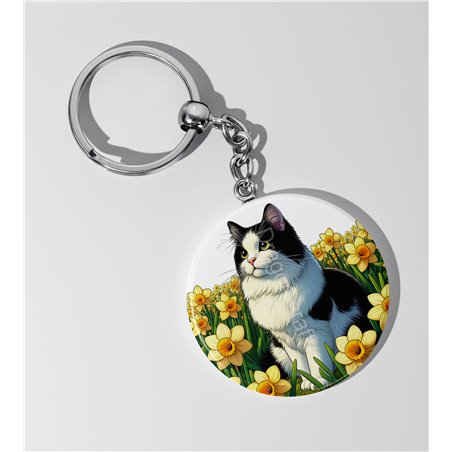 Round Keyring  - WBL(3)