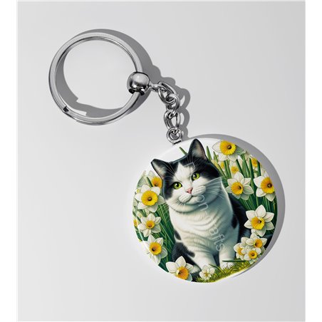 Round Keyring  - WBL(4)