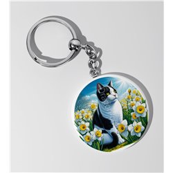 Round Keyring  - WBL(7)