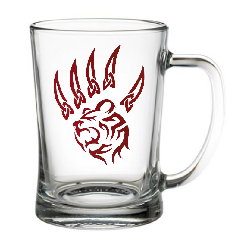 Glass Beer Tankard