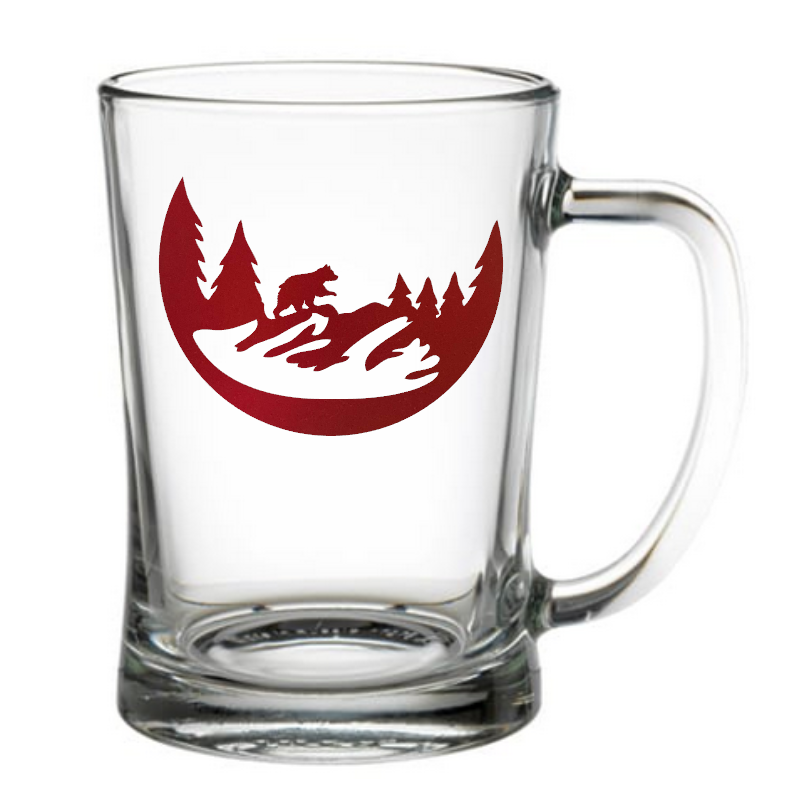 Glass Beer Tankard