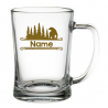 Glass Beer Tankard