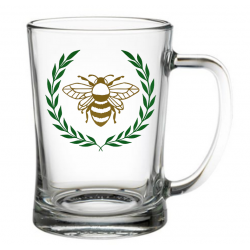 Glass Beer Tankard