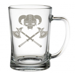 Glass Beer Tankard