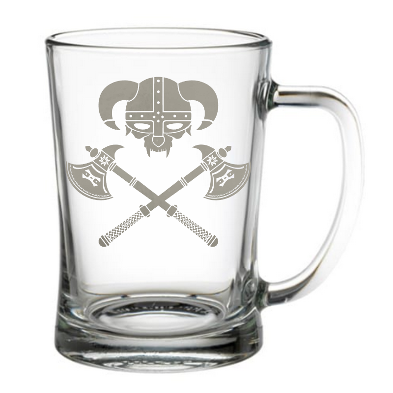 Glass Beer Tankard