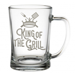 Glass Beer Tankard