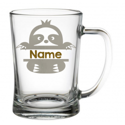 Glass Beer Tankard