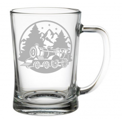 Glass Beer Tankard