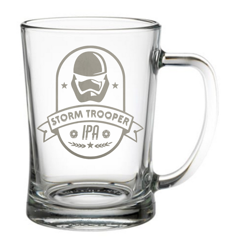 Glass Beer Tankard