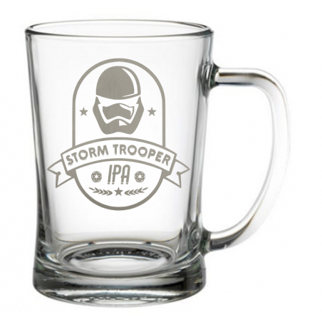 Glass Beer Tankard