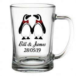 Glass Beer Tankard