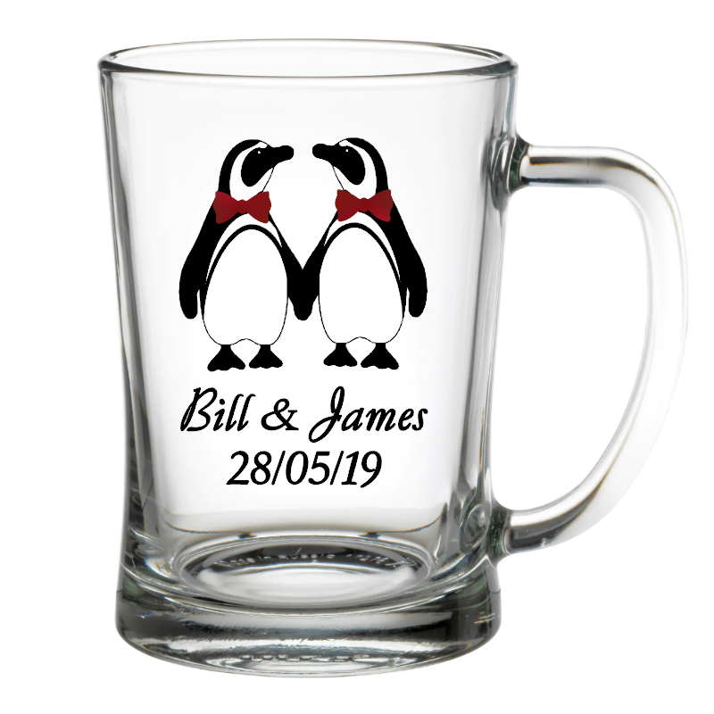 Glass Beer Tankard