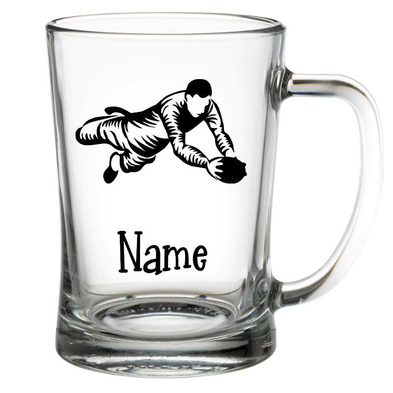 Glass Beer Tankard