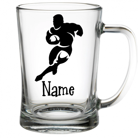 Glass Beer Tankard