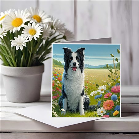 Greeting Card Matt 145x145mm - Bor(2)