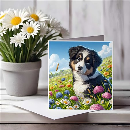 Greeting Card Matt 145x145mm - Bor(3)