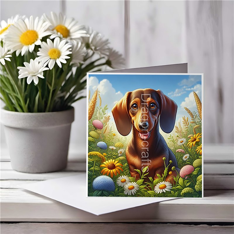 Greeting Card Matt 145x145mm - Dac(11)