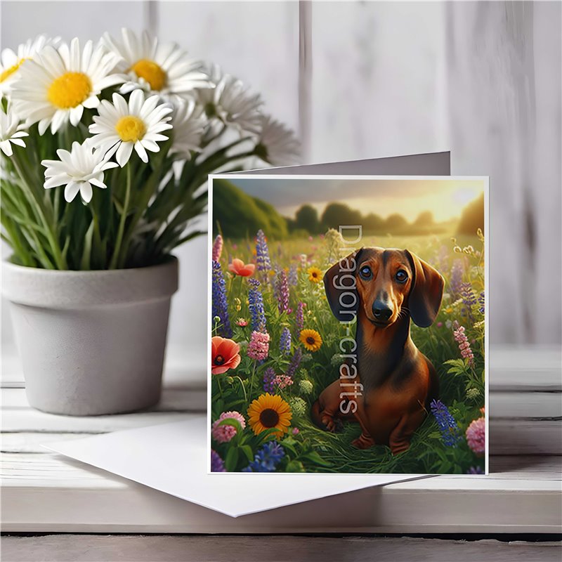 Greeting Card Matt 145x145mm - Dac(2)