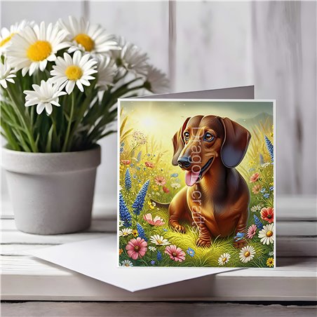 Greeting Card Matt 145x145mm - Dac(8)