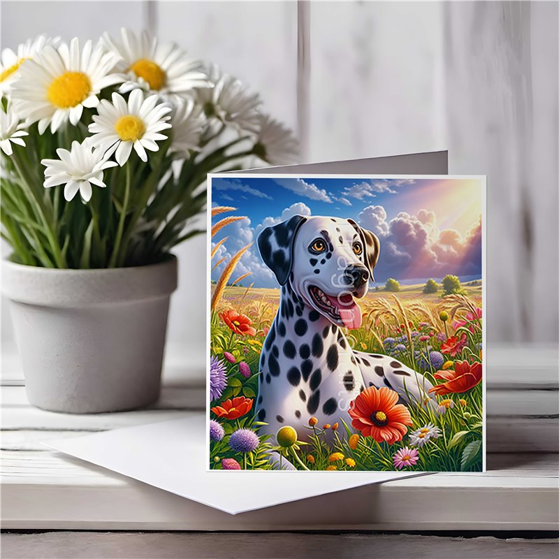 Greeting Card Matt 145x145mm - Dal(6)