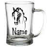 Glass Beer Tankard