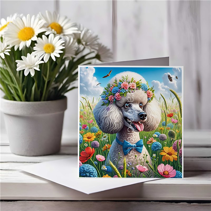 Greeting Card Matt 145x145mm - Poo(1)