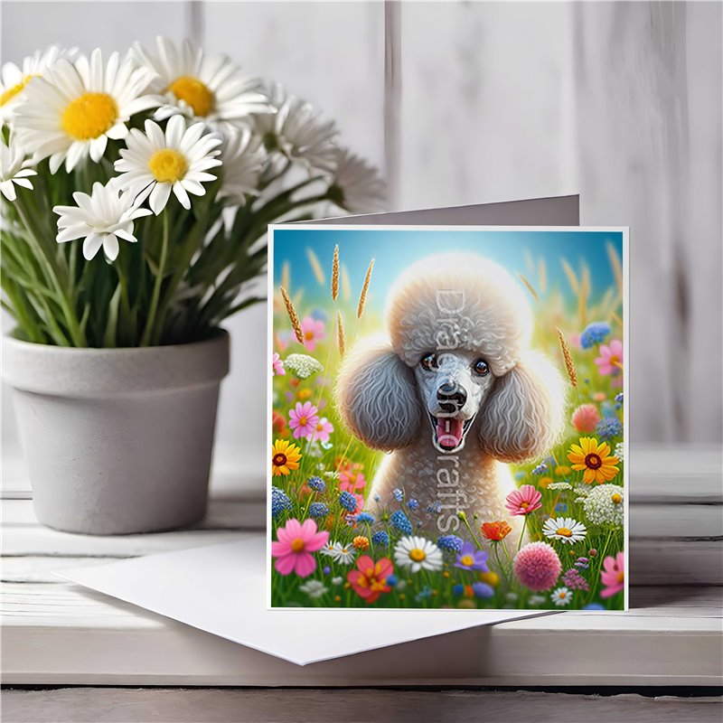 Greeting Card Matt 145x145mm - Poo(3)