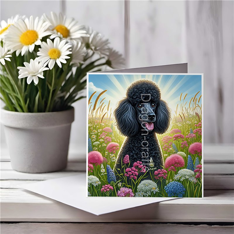 Greeting Card Matt 145x145mm - Poo(9)