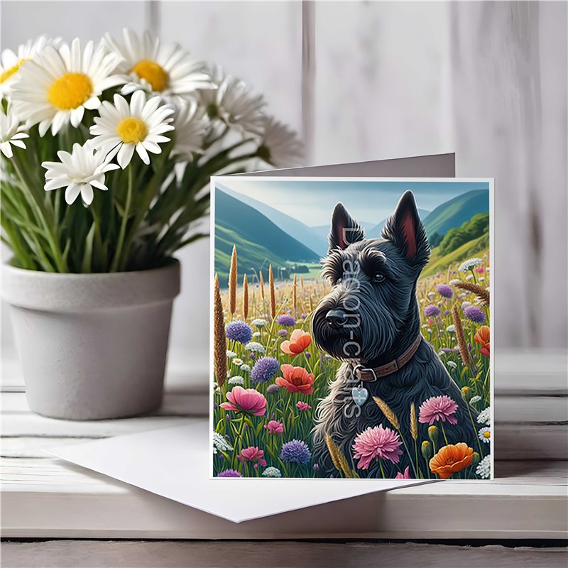 Greeting Card Matt 145x145mm - Scot(1)