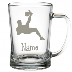 Glass Beer Tankard