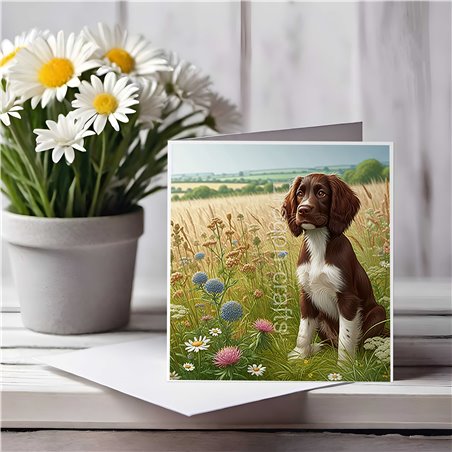 Greeting Card Matt 145x145mm - Spring(8)