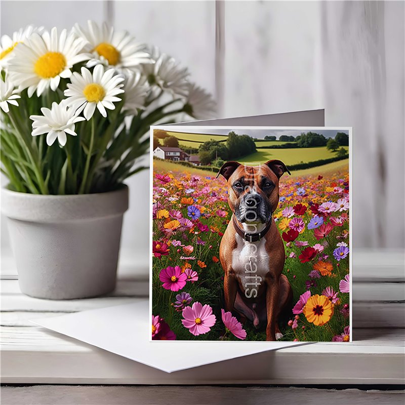 Greeting Card Matt 145x145mm - Staf(3)