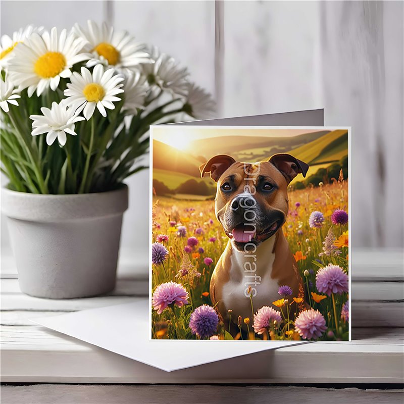 Greeting Card Matt 145x145mm - Staf(4)