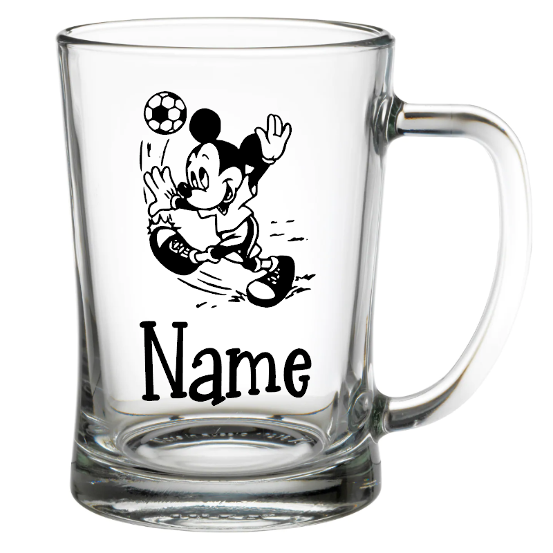 Glass Beer Tankard
