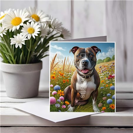 Greeting Card Matt 145x145mm - Staf(8)