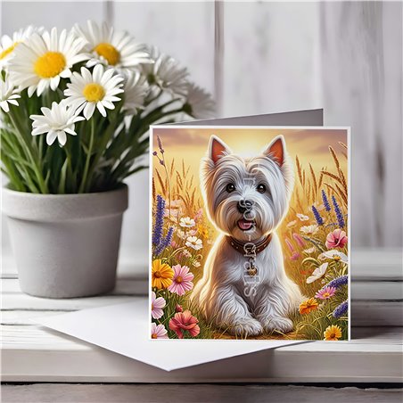 Greeting Card Matt 145x145mm - West(1)