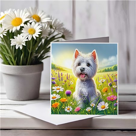 Greeting Card Matt 145x145mm - West(2)
