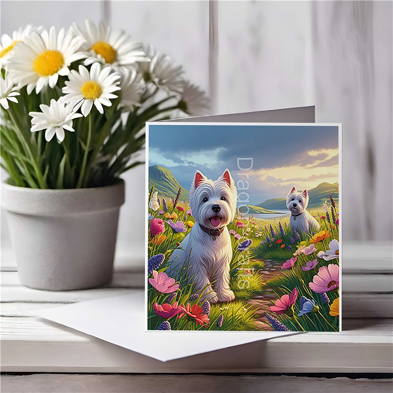 Greeting Card Matt 145x145mm - West(4)