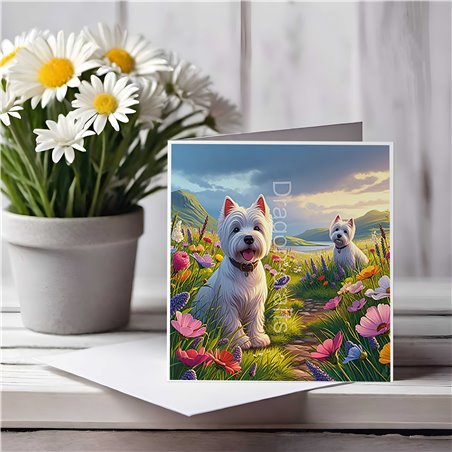 Greeting Card Matt 145x145mm - West(4)