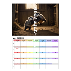 Calendar - In the Barn 