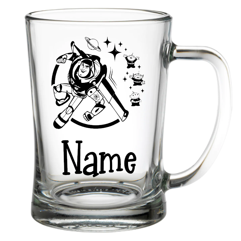 Glass Beer Tankard