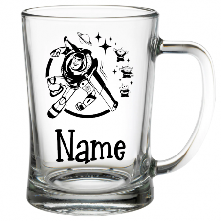 Glass Beer Tankard