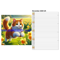 Calendar - Countryside Cats