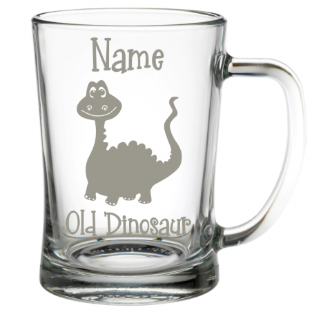 Glass Beer Tankard 