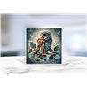 Greeting Card - Matt - 145x145mmOwl (11)