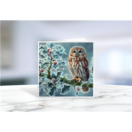 Greeting Card - Matt - 145x145mmOwl (20)